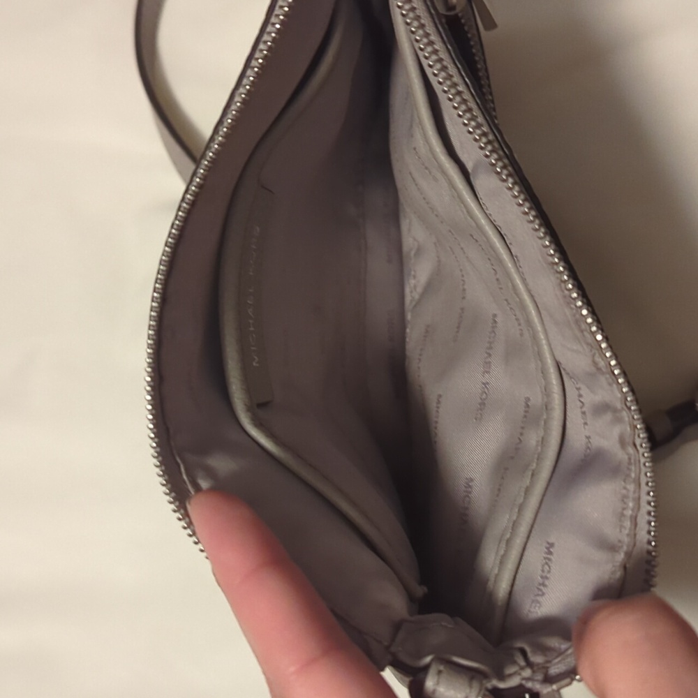 Michael Kors Gray Crossbody Bag - Picture 8 of 9